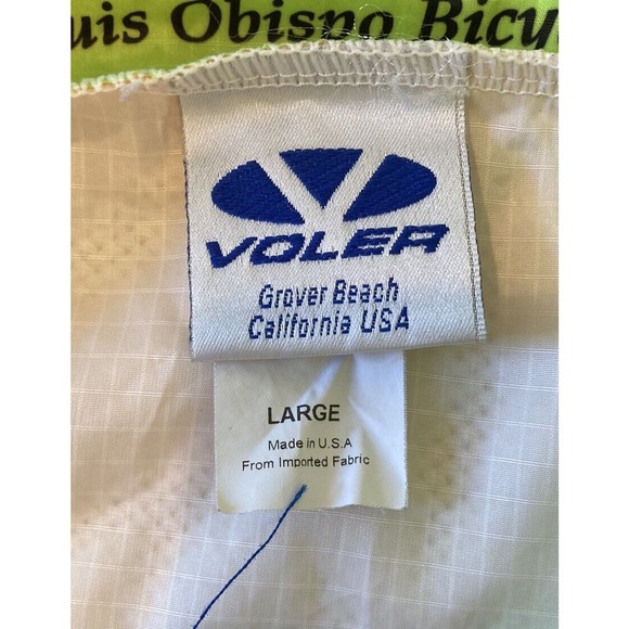 Voler Sleeveless Cycling Jacket Size Large Men’s Blue Orange Full Zip - Picture 3 of 8
